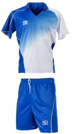 Футбольная форма Europaw mod № 007 сине-белая