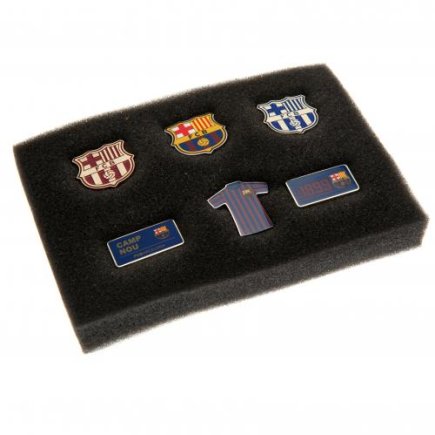 Набор значков F.C. Barcelona 6 Piece Badge Set (комплект значков Барселона) 6 штук