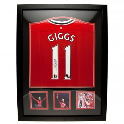 Футболка с автографом Giggs Манчестер Юнайтед (в рамочке)