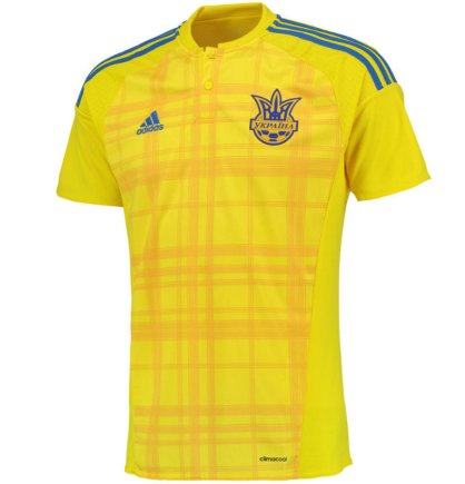 Футболка игровая Adidas сборной Украины /18 AC5580 цвет: желтый