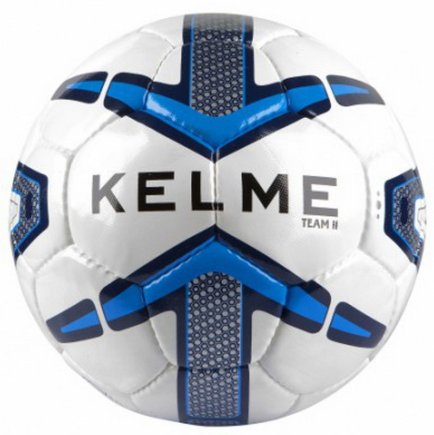 Мяч футбольный Kelme BRAVO 90201 размер 5 цвет: белый/голубой
