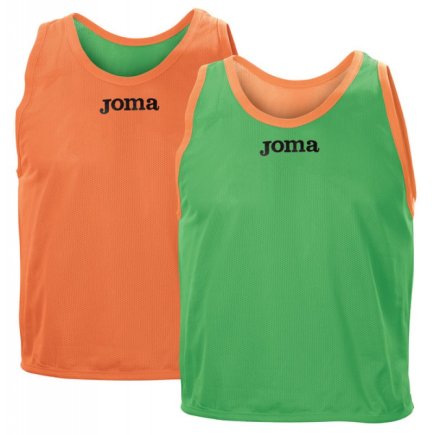 Манишка двухсторонняя Joma 605.001 цвет: оранжевый/зеленый
