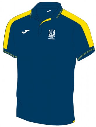 Поло Joma сборной Украины FFU303011.17 цвет: темно-синий