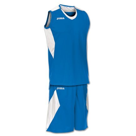 Баскетбольная форма Joma Space 100188.702 цвет: синий/белый