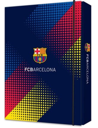 Папка картонная на резинке Barcelona, A4 BC17-210K