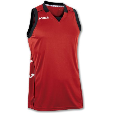 Баскетбольная футболка Joma Cancha II 100049.600 цвет: красный/черный