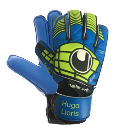 Вратарские перчатки Uhlsport LLORIS STARTER SOFT #160 100082201 цвет: сине-зеленый