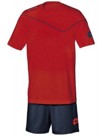 Футбольна форма Lotto KIT SIGMA JR Q8554 дитяча колір: червоний/темно-синій