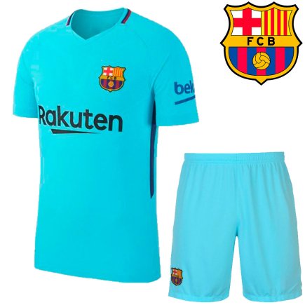 Футбольная форма детская Барселона (Barcelona) Messi №10 цвет: голубой
