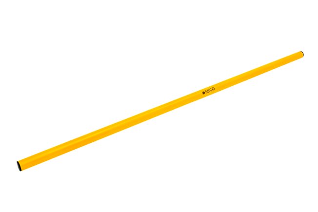 Палка гимнастическая SECO 1 м цвет: желтый