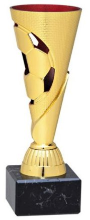 Кубок золото Футбол Высота - 17 см
