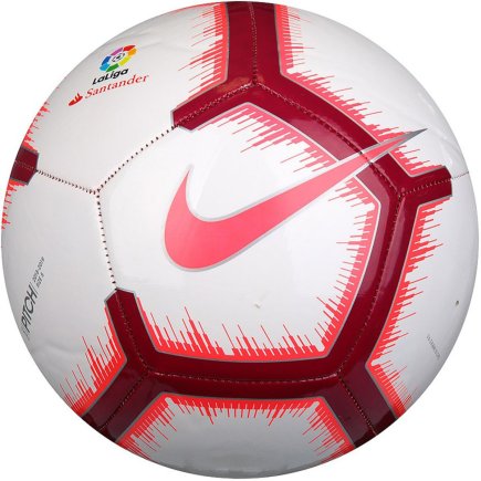 Мяч футбольный Nike La Liga Pitch SC3318-100 размер 5 (официальная гарантия)