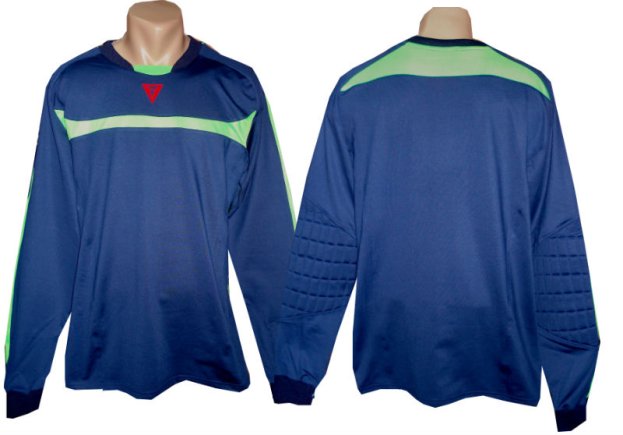 Вратарский свитер TITAR темно-сине-зеленый
