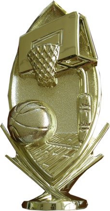 Статуэтка фигурка Баскетбол Корзина Мяч Высота - 14 см