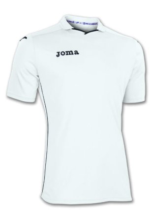 Футболка игровая Joma RIVAL 100004.200 бело-черная