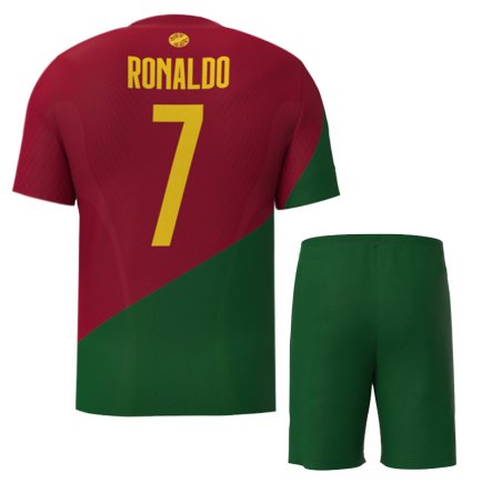 Новая Футбольная форма сборная Португалии Рональдо 7 Чемпионат Мира 2022 (Ronaldo 7 Portugal World Cup 2022) игровая/повседневная 11223800 цвет: микс