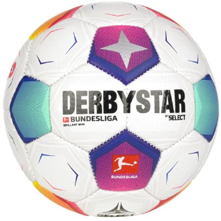 Мяч сувенирный Select DERBYSTAR Bundesliga Brillant Mini v23 (887)