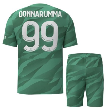 Новая Вратарская футбольная форма ПСЖ Доннарумма 99 (PSG Donnarumma 99) 2023-2024 игровая/повседневная 14222507 цвет: зеленый