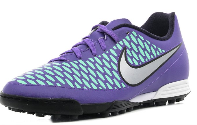 Сороконожки Nike Magista Ola TF 651548-505 цвет: фиолетовый/голубой (официальная гарантия)