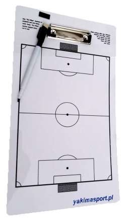 Тактичний планшет для футболу Yakimasport 23x40 см 100012