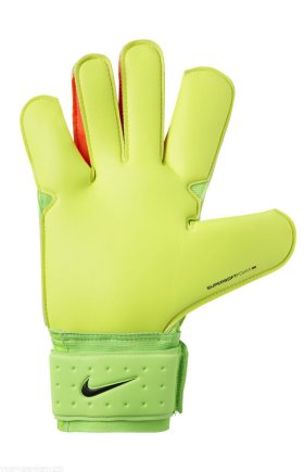 Вратарские перчатки NIKE GK GRIP3 FA16 GS0329-336 цвет: салатовый/зеленый/черный