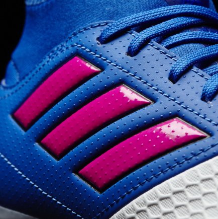Бутсы Adidas ACE 17.3 FG J BA9232 детские цвет: голубой/розовый/белый (официальная гарантия)