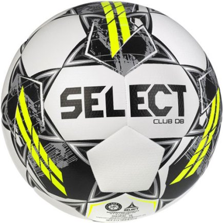 Мяч футбольный Select Club DB (FIFA Basic) v23 (045) размер 5 цвет: бело/серый