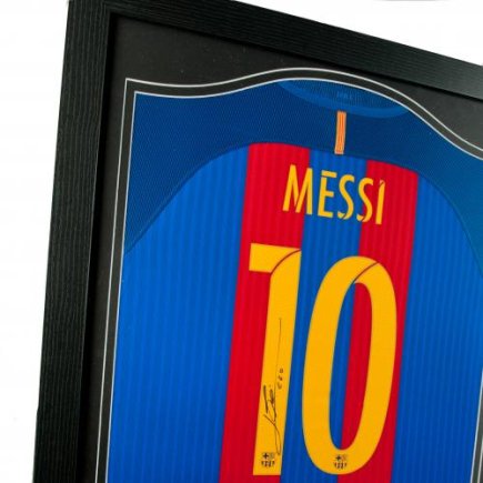 Футболка с автографом Барселона Месси F.C. Barcelona Messi