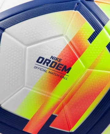 Мяч футбольный Nike PL NK ORDEM-V FIFA Approved SC3130-100 размер 5  (официальная гарантия)