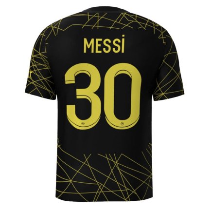 Новая Футболка ПСЖ Месси 30 (PSG Messi 30) 2022-2023 игровая/повседневная 10226401 цвет: черный