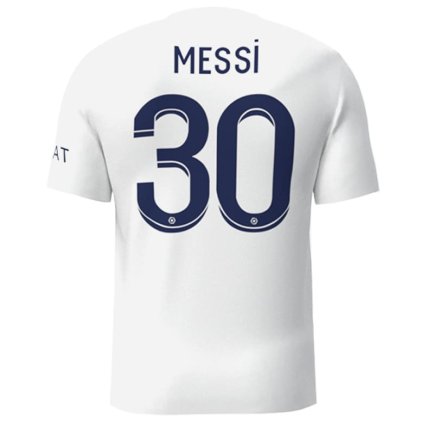 Новая Футболка ПСЖ Месси 30 (PSG Messi 30) 2022-2023 игровая/повседневная 10227710 цвет: белый