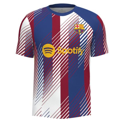 Новая Футболка Барселона Педри 20 (Barcelona Pedri 20) 2023-2024 игровая/повседневная 12222912 цвет: темно-синий
