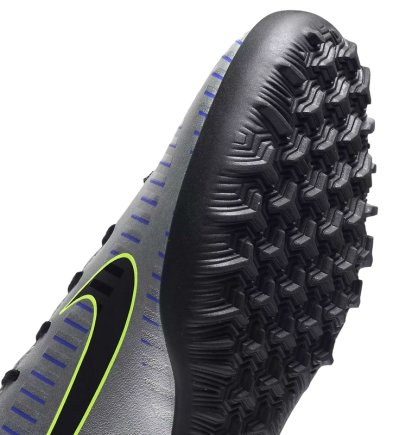 Сороконожки Nike JR MercurialX VICTORY DF NJR TF 921492-407 цвет: синий/серебристый (официальная гарантия)