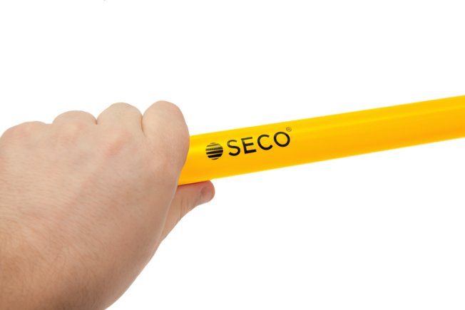 Палка гимнастическая SECO 1 м цвет: желтый