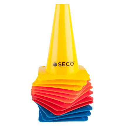 Конус тренировочный SECO 15 см цвет: красный