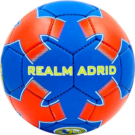 М'яч футбольний Real Madrid синьо-червоний розмір 5