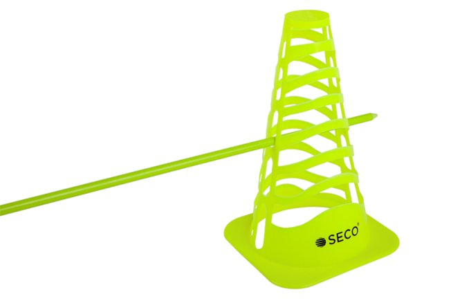 Барьер тренировочный SECO 23 см многофункциональный цвет: зелёный неон
