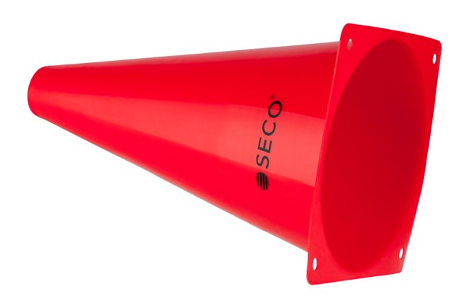 Конус тренировочный SECO 23 см цвет: красный