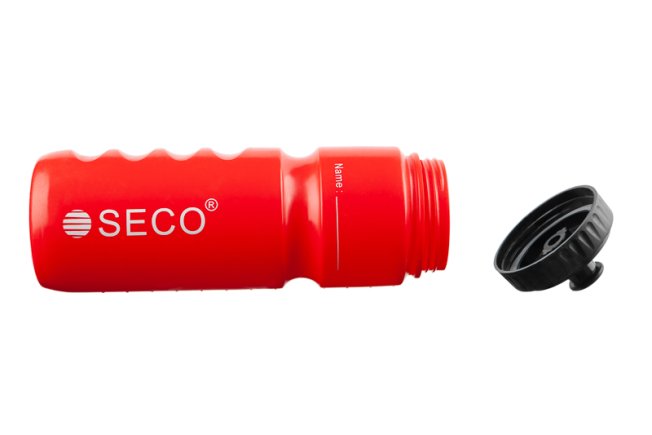 Бутылка для воды SECO 750 мл цвет: красный