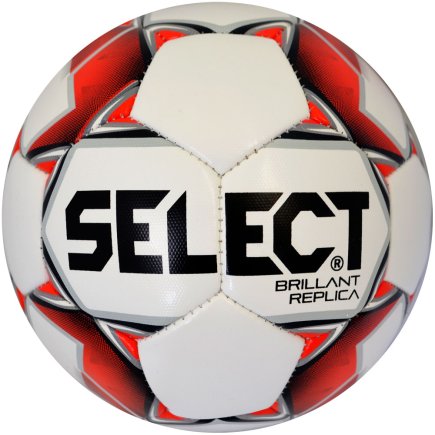 Мяч футбольный Select Brillant Replica Размер 5 цвет: черный/белый (официальная гарантия)
