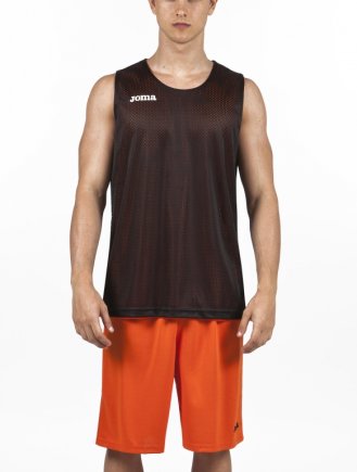 Баскетбольная футболка Joma REVERSIBLE 100050.800 двусторонняя цвет: оранжевый/белый