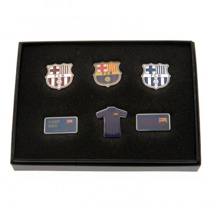 Набор значков F.C. Barcelona 6 Piece Badge Set (комплект значков Барселона) 6 штук