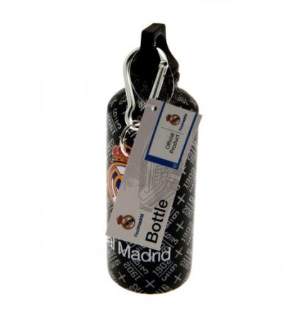 Пляшка для води Real Madrid F.C. Aluminium Drinks Bottle BLK (ємність для води Реал) 400 мл