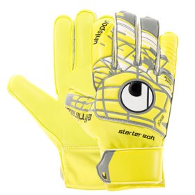 Вратарские перчатки Uhlsport ELIMINATOR STARTER SOFT 101103501 цвет: жёлтый