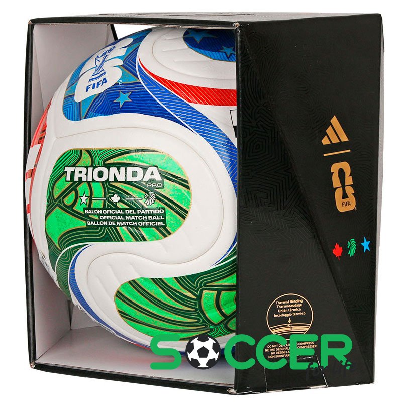 М'яч футбольний Adidas TRIONDA Pro World Cup JD8021 розмір 5