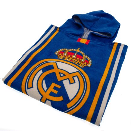Полотенце-пончо велюровое Реал Мадрид Real Madrid F.C.