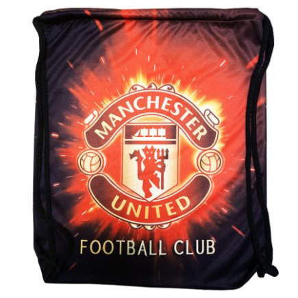 Рюкзак Manchester United Манчестер Ютд для обуви, мячей, аксессуаров 25290802 цвет: красный