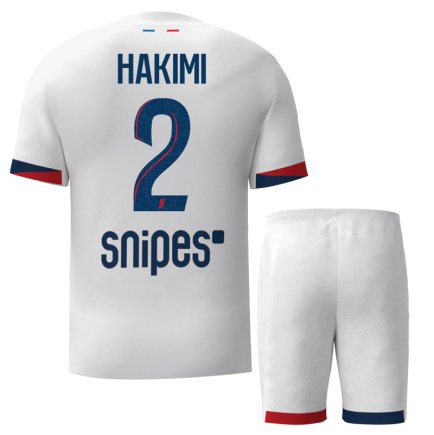 Футбольная форма ПСЖ Хакими 2 (PSG Hakimi 2) 2024-2025 игровая/повседневная 15226910 цвет: белый