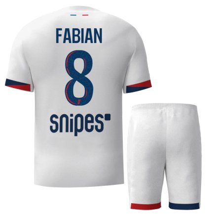 Футбольная форма ПСЖ Фабиан 8 (PSG Fabian 8) 2024-2025 игровая/повседневная 15227710 цвет: белый