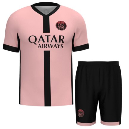 Футбольная форма PSG (ПСЖ) 2024-2025 игровая/повседневная 15229309 цвет: розовый
